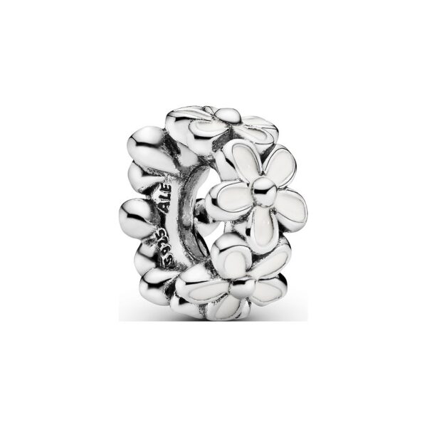 Pandora Charm Moments Weiße Gänseblümchen Zwischenelement 791495EN12