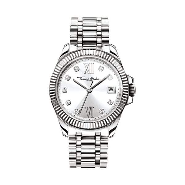 Thomas Sabo Damenuhr Sterling Silver WA0252-201-201-33 mm