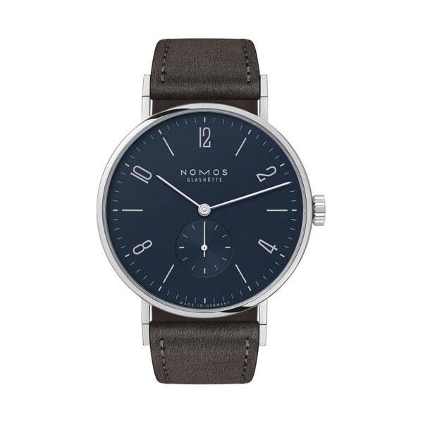 Nomos Glashütte Unisexuhr Tangente 38 nachtblau 167