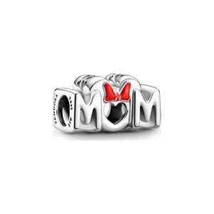 Pandora Charm Disney x Pandora Disney Minnie Maus Schleife & Mum 799363C01