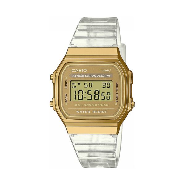 Casio Unisexuhr Iconic A168XESG-9AEF