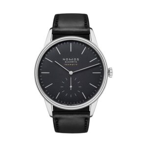 Nomos Glashütte Unisexuhr Orion neomatik 39 new black 346