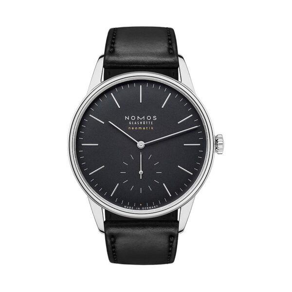 Nomos Glashütte Unisexuhr Orion neomatik 39 new black 346